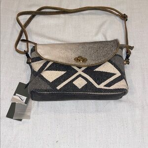 Myra Staggering Crossbody Bag NWT see pics for approx measurements